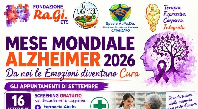 “Ovunque tu sia. Noi ci siamo”: la Fondazione RaGi trasforma il Mese dell’Alzheimer in un abbraccio quotidiano alle famiglie