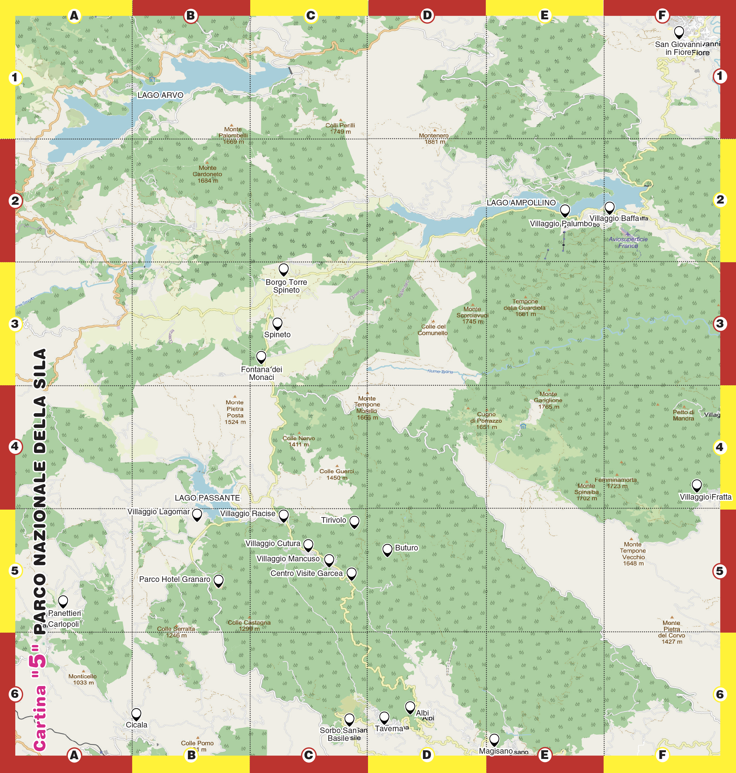 Mappe e cartine