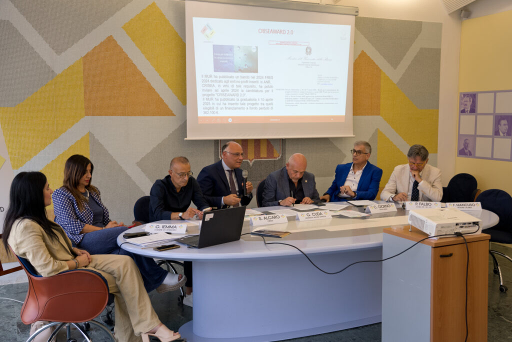 CriseAward 2.0, ricerca e innovazione al servizio dell'agroalimentare calabrese Presentata alla Provincia di Catanzaro la seconda edizione del premio promosso da CRISEA e finanziato dal Ministero dell'Università e della Ricerca.