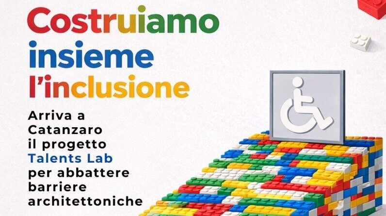 Bandiera blu e inclusione: a Catanzaro due rampe in mattoncini LEGO riciclati. Iemma: "Lavoriamo per costruire una città senza barriere"
