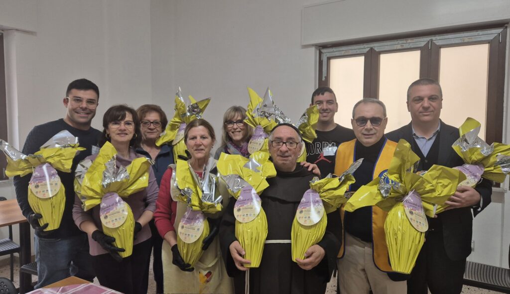 Lions Club Catanzaro Temesa La Pasqua si tinge di solidarietà con il service "Doniamo Dolcezza"