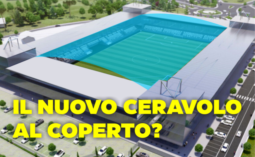 SVOLTA AL "CERAVOLO": INTERCETTATI FONDI PNRR EXTRA PER LA COPERTURA TOTALE DELLO STADIO