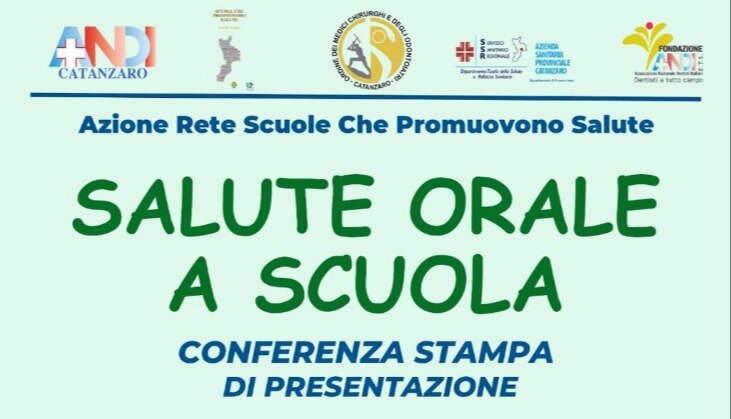 “Salute orale nelle scuole”, al via a Catanzaro il progetto pilota per educare i più giovani