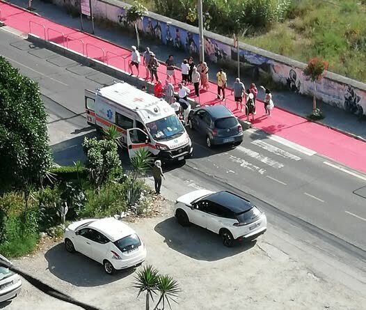 INCIDENTE SU VIALE CONTI FALLUC