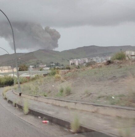 Aggiornamento – Incendio in Viale Europa, Catanzaro