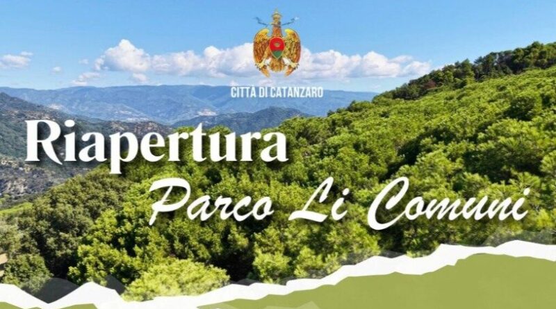 Il Parco Li Comuni torna alla città: dal 25 al 27 settembre tre giornate per la riapertura integrale del polmone verde di Siano