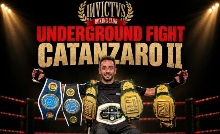 UNDERGROUND FIGHT CATANZARO II: IL 17 E 18 OTTOBRE LA GRANDE BOXE TORNA A CATANZARO CON L'INVICTUS BOXING CLUB