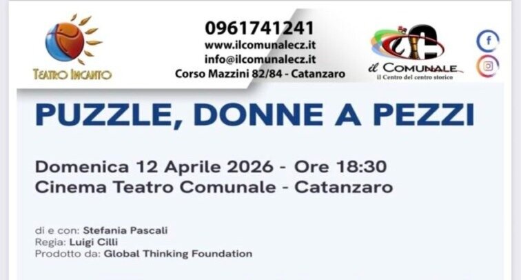 “Puzzle”, viaggio nell’animo femminile: al Teatro Comunale una storia di dolore e rinascita