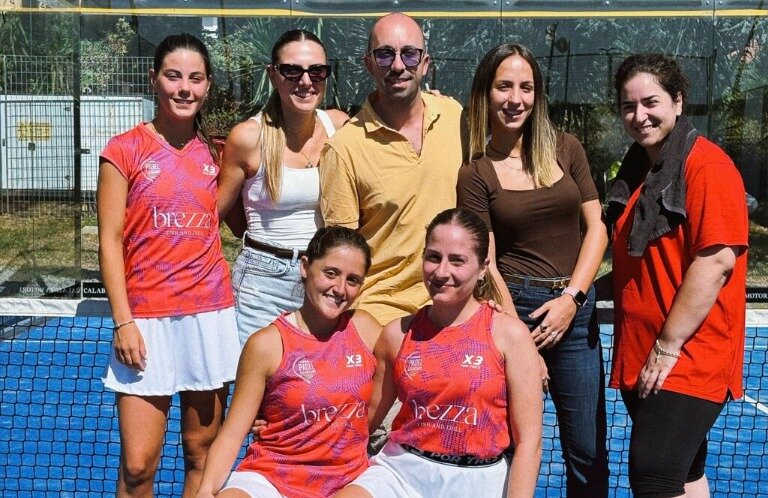La squadra femminile del Circolo Padel Catanzaro ha conquistato la promozione in serie C