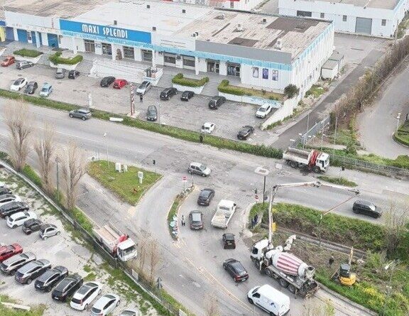 UN PLAUSO ALL'AMMINISTRAZIONE DAI CONSIGLIERI COSTANZO E LAUDADIO PER L'AVVIO AI LAVORI PER LA ROTATORIA IN VIA L. DELLA VALLE