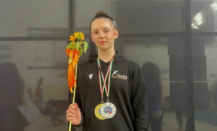 Ginnastica ritmica, brillano le atlete catanzaresi alla prova ZT di Ortona: Coppola qualificata alla fase nazionale