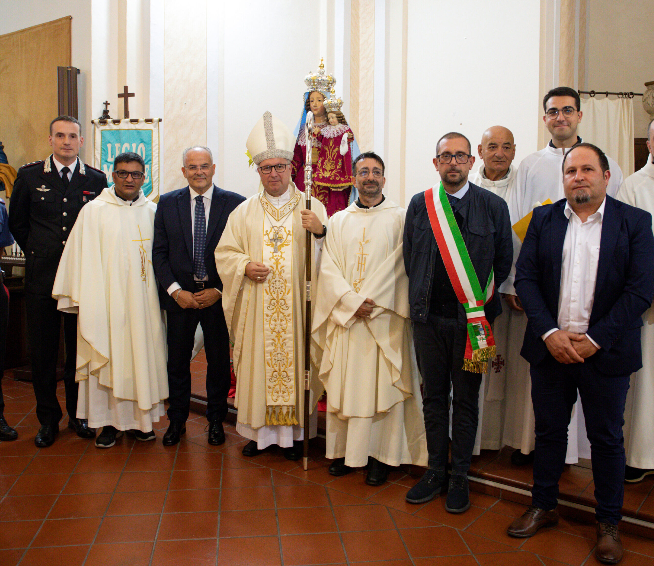 LA MADONNA DEL VOTO HA LE NUOVE CORONE REALIZZATE DA MICHELE AFFIDATO