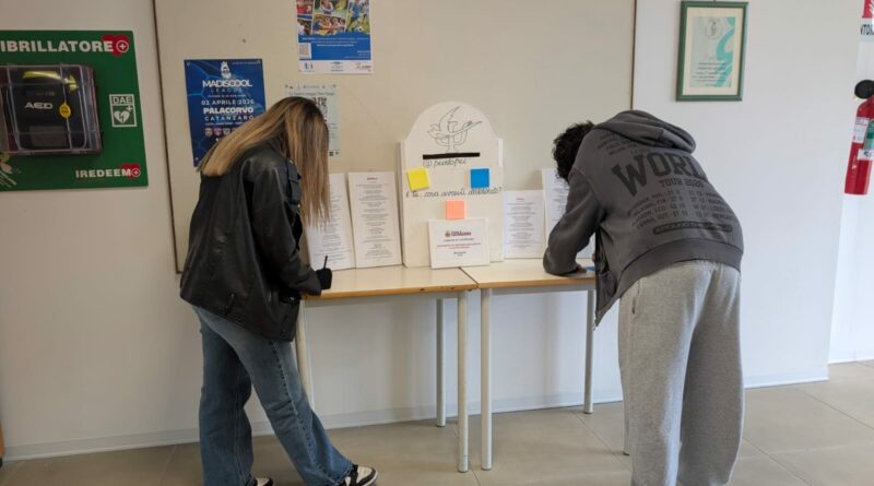 Progetto ‘#AvreiDesiderato’: al via la seconda tappa nell’istituto ‘Pacioli’. Belcaro: “L’entusiasmo si rinnova”
