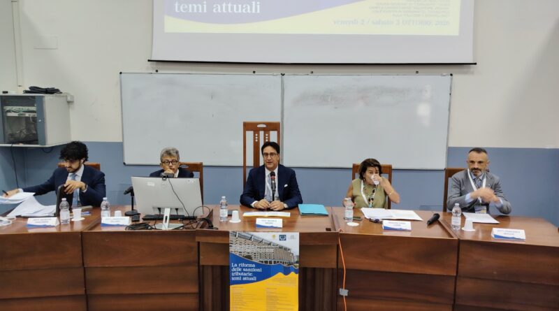 COMUNICATO STAMPA SANZIONI TRIBUTARIE, ALL’UNIVERSITA’ MAGNA GRAECIA DI CATANZARO DUE INTENSE GIORNATE DI CONFRONTO TRA ACCADEMIA E MAGISTRATURA TRIBUTARIA