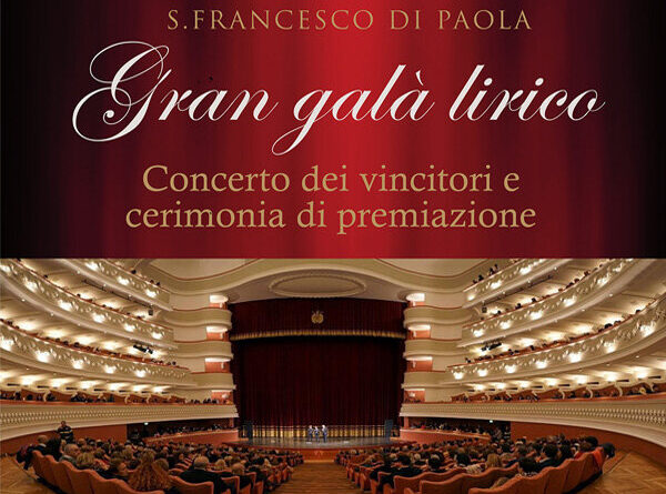 Al Teatro Politeama di Catanzaro il XVII Concorso Lirico Internazionale San Francesco di Paola