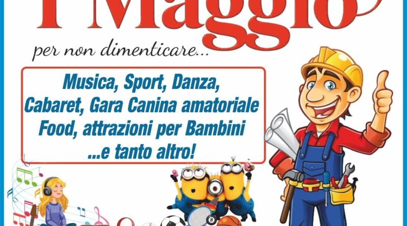 Il 1° Maggio sbarca a Catanzaro nel quartiere marinaro Musica, sport e solidarietà per le zone colpite dal Ciclone Harry Il 23 aprile la conferenza stampa