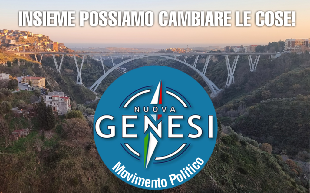 L'APPELLO ALLA RESPONSABILITà E AL DIALOGO ISTITUZIONALE DEL MOVIMENTO POLITICO NUOVA GENESI