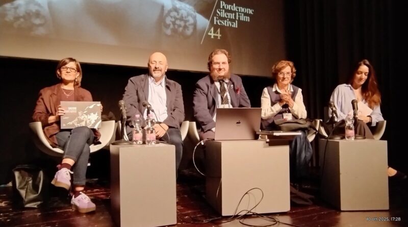 Tony Gaudio cinematographer, il Progetto internazionale firmato Cineteca della Calabria alle Giornate del Cinema Muto di Pordenone Eugenio Attanasio: Il più importante Festival che esiste al mondo