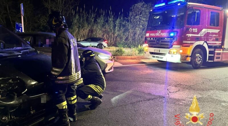 Incidente stradale presso svincolo “Due Mari”
