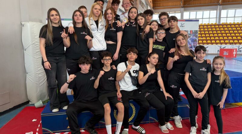 Il Centro Taekwondo Athlon di Soverato conquista il secondo posto al Campionato Interregionale FITA Calabria