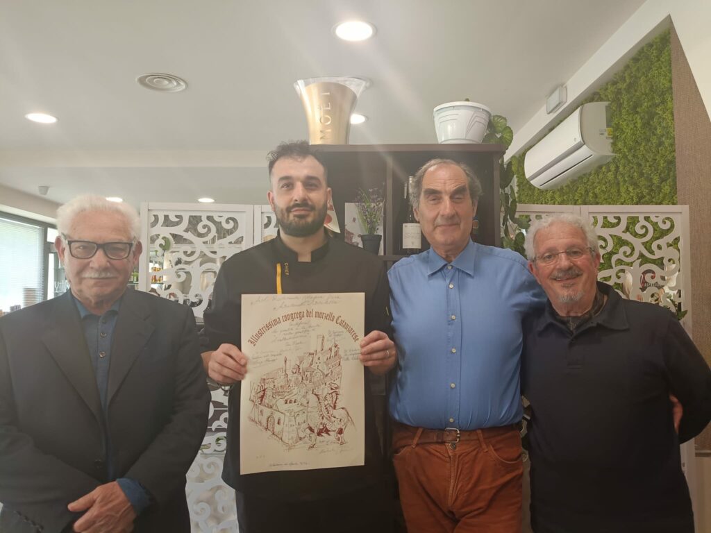 L'Illustrissimo Morzello degustato al ristorante Magna Grecia della Calabroparati di Catanzaro L'antica Congrega fondata dall'ex sindaco di Catanzaro Cesare Mulé