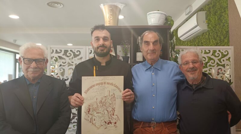 L'Illustrissimo Morzello degustato al ristorante Magna Grecia della Calabroparati di Catanzaro L'antica Congrega fondata dall'ex sindaco di Catanzaro Cesare Mulé